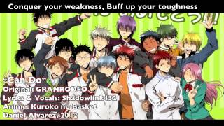 ENGLISH Can Do Kuroko no Basket TV Size [upl. by Adihsar]