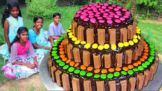 KITKAT CHOCOLATE CAKE  Delicious Chocolate Cake Decorating  Amazing Kitkat Cake Recipe [upl. by Llatsyrk]