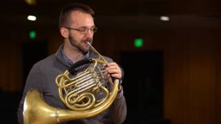 What does a French horn sound like Scale [upl. by Hsak]