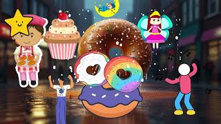 The Dough Nut Song Nursery Rhyme [upl. by Beach406]