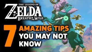 7 More Amazing Things I Wish I Knew In Zelda Breath Of The Wild [upl. by Skricki]