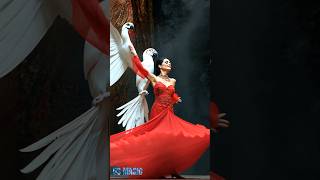 The girl transformed into a Parrot on AGT americagottalent agt talent [upl. by Mahda]