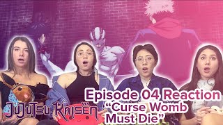 Jujutsu Kaisen  Reaction  S1E4  Curse Womb Must Die [upl. by Norse13]