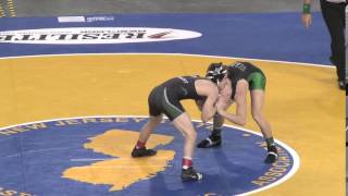 Wrestling Championship final 113lbs Brandon Cray beats Gianni Ghione [upl. by Emor529]