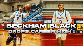 Beckham Black Dominates In First Game Back Dropps 25 In Season Opener [upl. by Libby]