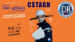 DEVENIR CSTAGN le Corps de Soutien Technique et Administratif [upl. by Eugenius]