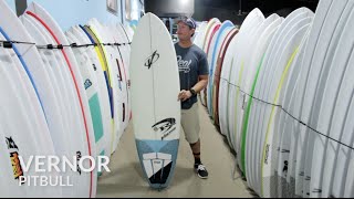 Vernor Pitbull Surfboard Review [upl. by Norb]