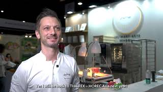 Hear from Chef David Bonet from Lenôtre Culinary Arts School Thailand on THAIFEX  HOREC Asia 2024 [upl. by Emiaj]