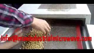 Soybean dryer Deodorant and Puffing Machine [upl. by Eimme157]