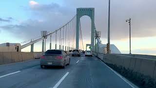 Bronx To Queens Using Whitestone Bridge 🌉 In NYC [upl. by Ebsen]