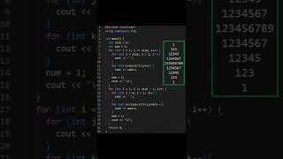 Number Pattern trending codeing number pattern programming [upl. by Frazier750]