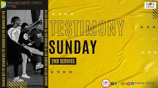 202409292ND SERVICE TESTIMONY SUNDAY [upl. by Waters]