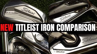 NEW TITLEIST IRONS  620 MB  T100  T200  T300 FULL COMPARISON [upl. by Nnyleimaj]