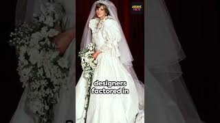 Why was Princess Dianas wedding dress so wrinkled archivefacts royalhistory shorts diana [upl. by Dahij]