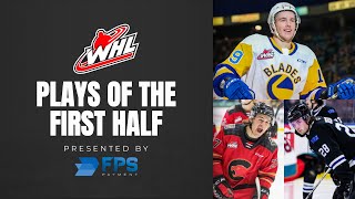 WHL Top 10 presented by FPS Payment – Plays of the First Half [upl. by Acimaj110]