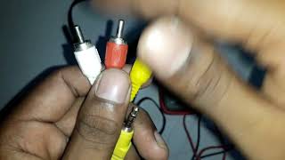 TWO TYPES OF RCA CABLE IN TAMIL [upl. by Behnken503]