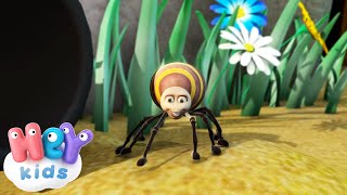 Incy Wincy Spider Nursery Rhyme  HeyKids [upl. by Ydaj]