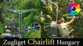 Zugliget Chairlift in Budapest Hungary [upl. by Waldemar]