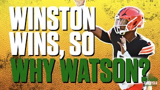 Deshaun Watson was TERRIBLE Waiting to Start Jameis Winston TANKED the Browns season [upl. by Lacym]