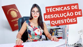 Técnicas de resoluções de questões 1 Fase OAB [upl. by Maurita857]