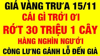 Giá vàng 9999 mới nhất hôm nay 15112024  giá vàng hôm nay  giá vàng 9999 giá vàng 9999 mới nhất [upl. by Aivatra]