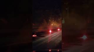 Jackknifed truck part 2 icy roads south Lake Tahoe Nov 11 2024 [upl. by Lonne604]