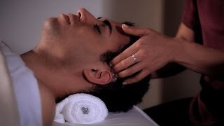 How to Use Friction Strokes  Head Massage [upl. by Yelkao]