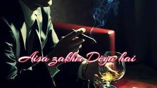 Aisa Zakhm Diya hai  Rahul Jain  Unplugged version  Heart Broken💔 Whatsapp Status video [upl. by Atnoved934]