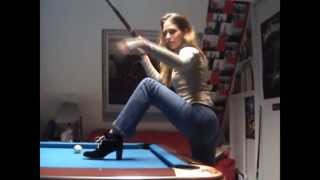 Couples Impressive Pool Trick Shots [upl. by Dugas139]