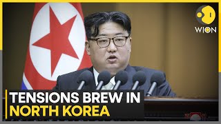 North Korea checks warreadiness amid South KoreaUS military drills  WION [upl. by Arrad]