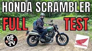 New Honda CL500 Scrambler Full Test and Review On and Off Road [upl. by Tocs]