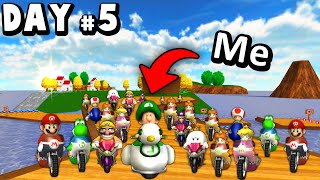 24PLAYER Mario Kart 200cc KNOCKOUT DAY 5 [upl. by Yacov]