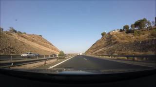 Roadtrip 2016 11  Spain A7 A91 to A7 in Alicante Murcia 22 [upl. by Almire]