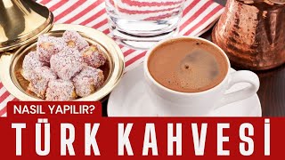 Türk Kahvesi Nasıl Yapılır Vol 3 Bol Köpüklü Türk Kahvesi  how to make turkish coffee [upl. by Nilek803]