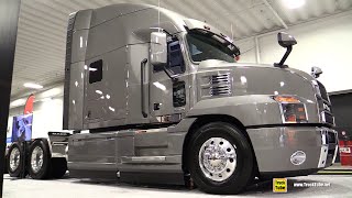 2022 Mack Anthem Sleeper Truck  Exterior Interior Walkaround  2021 Expocam [upl. by Whallon]