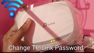 How To Change Wifi Password tp link router 2021  TP LINK WIFI PASSWORD CHANGE [upl. by Eta]