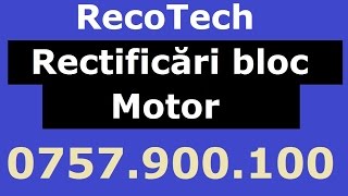 RectificareReconditionare bloc motor [upl. by Noisla]