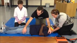 Spinal Immobilisation The Basics [upl. by Smaj562]