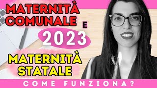 Maternità Comunale e Assegno Statale di Maternità 2023 Bonus Mamme Disoccupate e Maternità Statale [upl. by Adlare669]