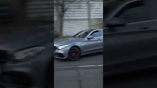 Crazy Power Slide Mercedes Amg mercedes funny automobile [upl. by Eleen]