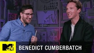 Benedict Cumberbatch Talks Doctor Strange amp Does More Impressions  MTV [upl. by Aiak840]