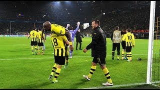 Borussia Dortmund  Malaga Champions League 32 GOALS [upl. by Semyaj]