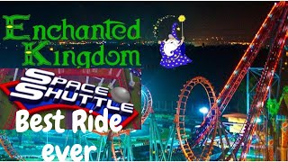 Space Shuttle Ride Point of View  Enchanted Kingdom 2012 [upl. by Anah]