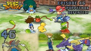 Digimon Adventure PSP  Walkthrough Episode 46  PuppetmonPinocchimon Defeated [upl. by Ruthann]