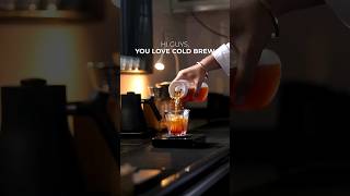 cold brew coffee  coffee recipe  coffee 🥃🥃🥃shorts short trending [upl. by Issak]