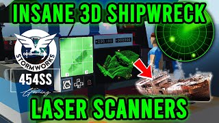 TWO INCREDIBLE shipwreck laser scanners for STORMWORKS [upl. by Zannini]