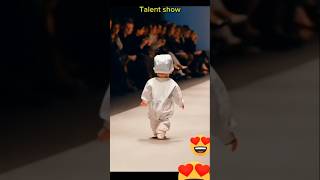 Adorable baby Fashion show❣️fashionshow cute fashionevent foryou baby kids [upl. by Anyl]