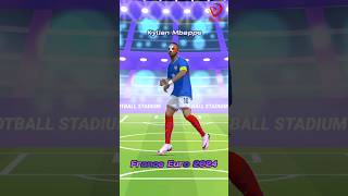 Kylian Mbappe France Euro 2024 dancing animation 3d football euro2024 sports 3dpassion [upl. by Airym883]