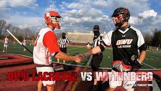 4 7 21 OWU LACROSSE VS WITTENBERG [upl. by Nivrem]