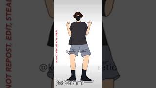 HAIKYUU INARIZAKI TEAM TIKTOK DANCE ANIMATION  korianaesthetic [upl. by Ahtiuqal]